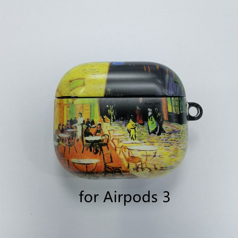 Van Gogh style Airpods Case