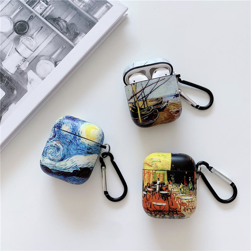 Van Gogh style Airpods Case