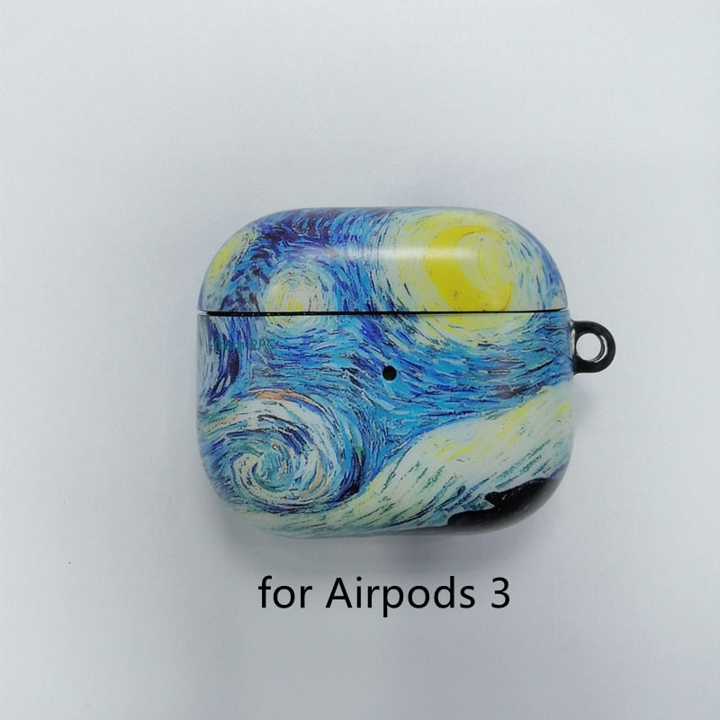 Van Gogh style Airpods Case