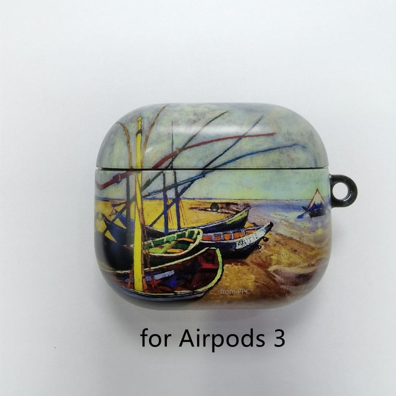 Van Gogh style Airpods Case