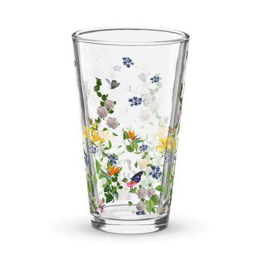 Flora and Fauna Glass