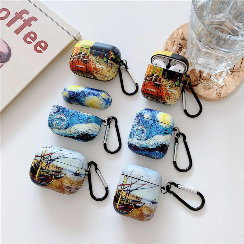 Van Gogh style Airpods Case