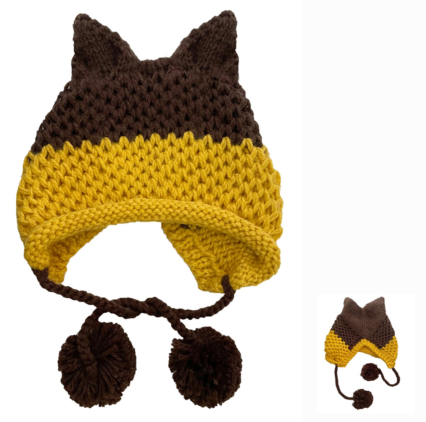 Stay Cozy and Cute: Handmade Fox Ears Beanie