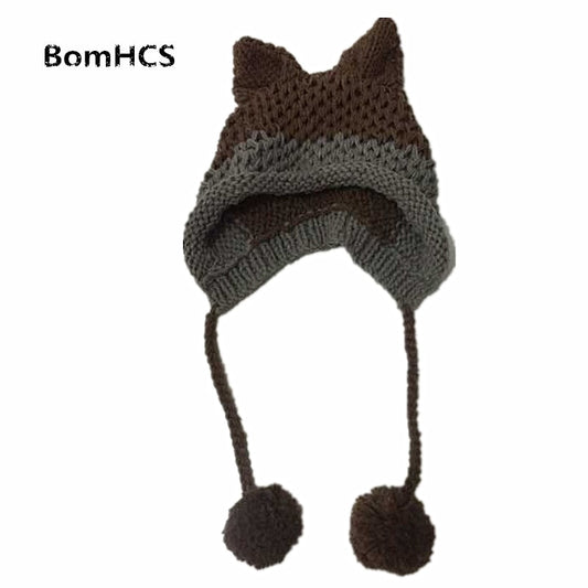 Stay Cozy and Cute: Handmade Fox Ears Beanie