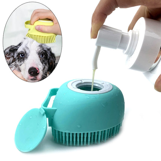 The Best Dog Shampoo Massage Brush