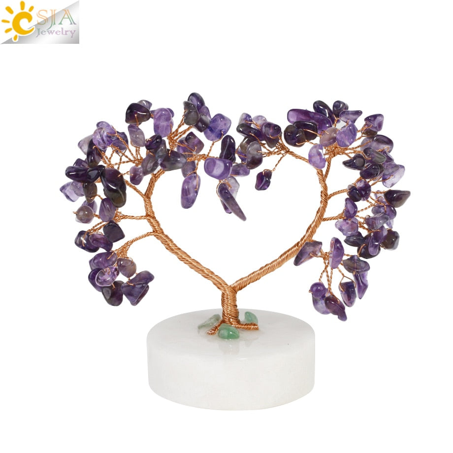 7 Chakra Natural Crystal Tree