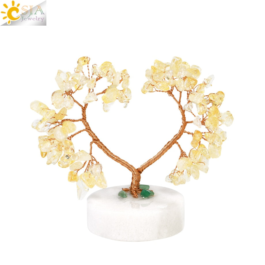 7 Chakra Natural Crystal Tree