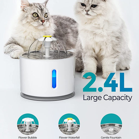 Hydrate in Style: Automatic Pet Feeder &amp; Water Fountain*