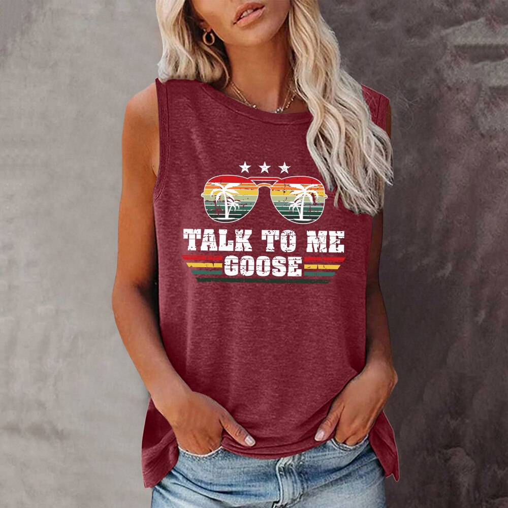 "Talk To Me Goose"  Women's Casual Shirt