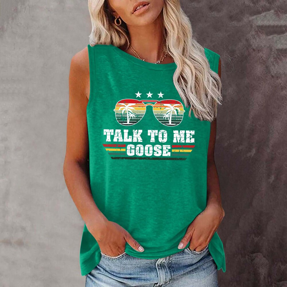 "Talk To Me Goose"  Women's Casual Shirt