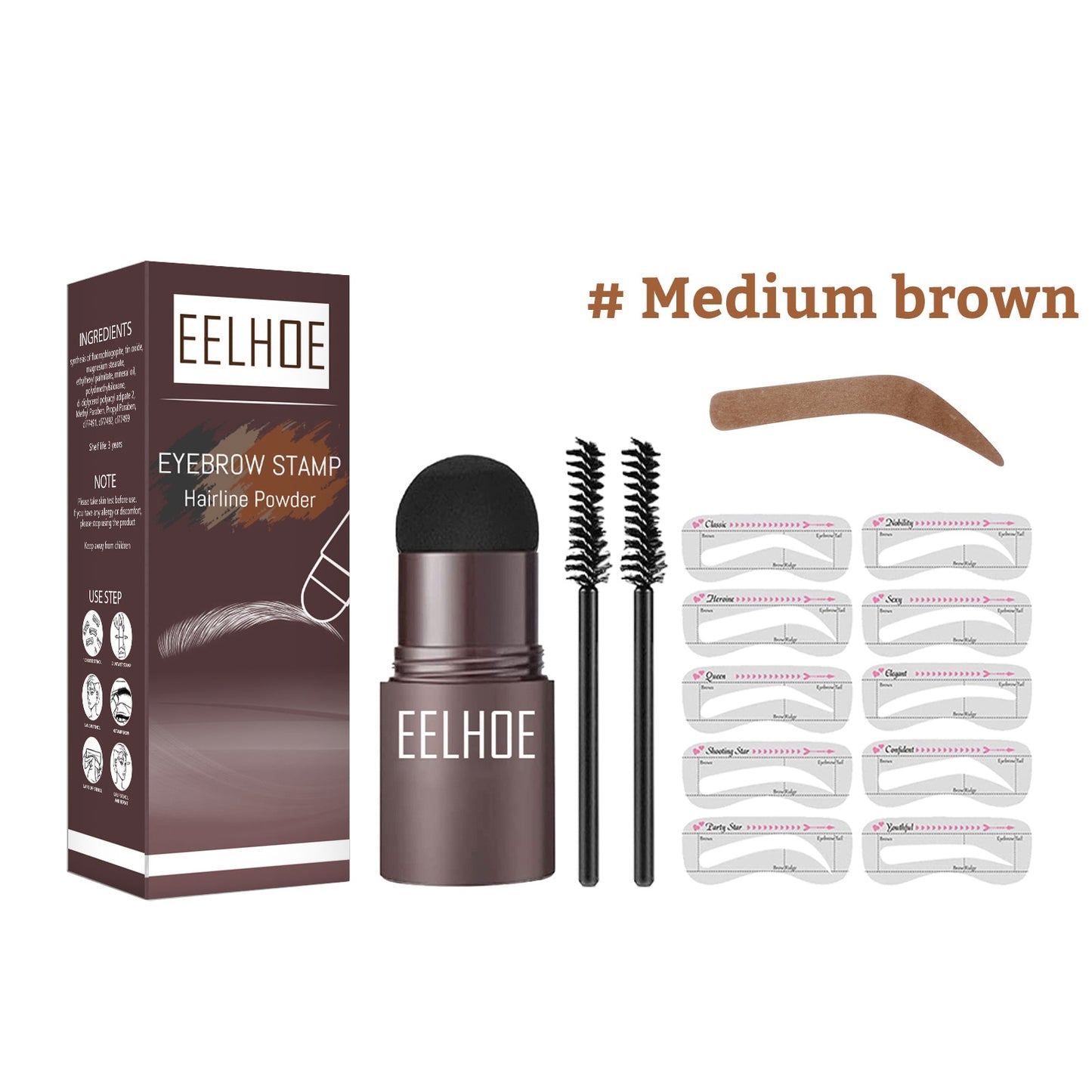 Flawless Brows Made Easy: One Step Eyebrow Stamp Shaping Kit