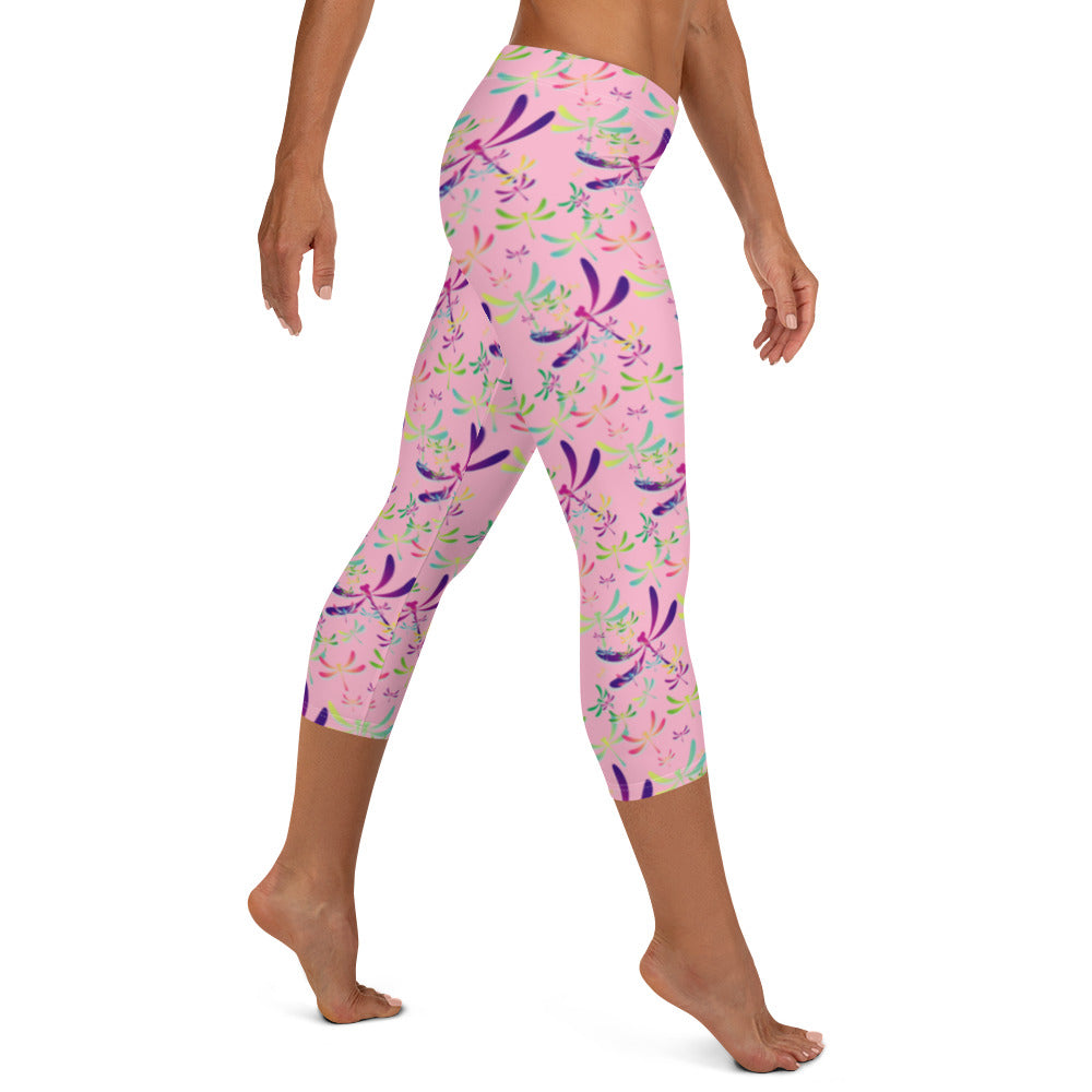 Dragonfly Capri Leggings