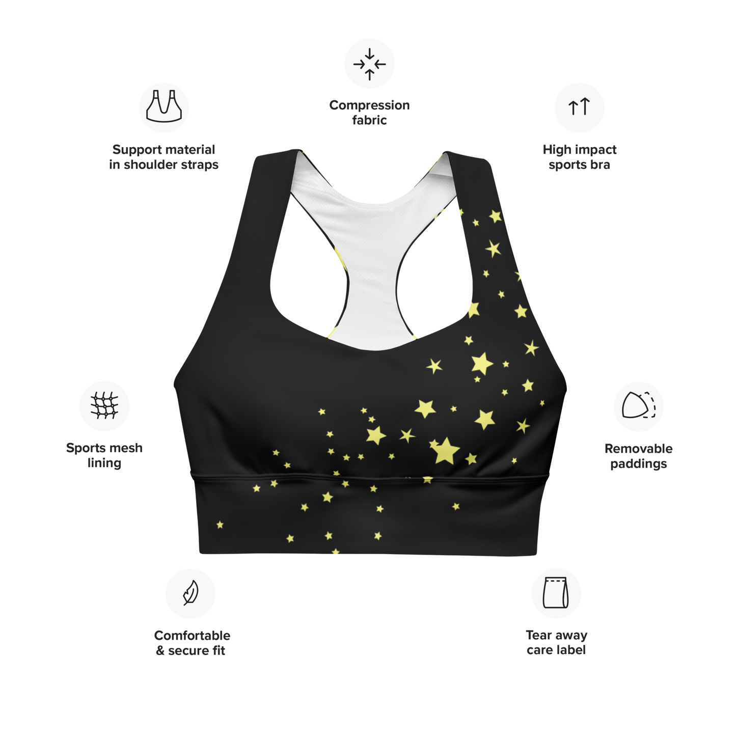 Longline Sports Bra