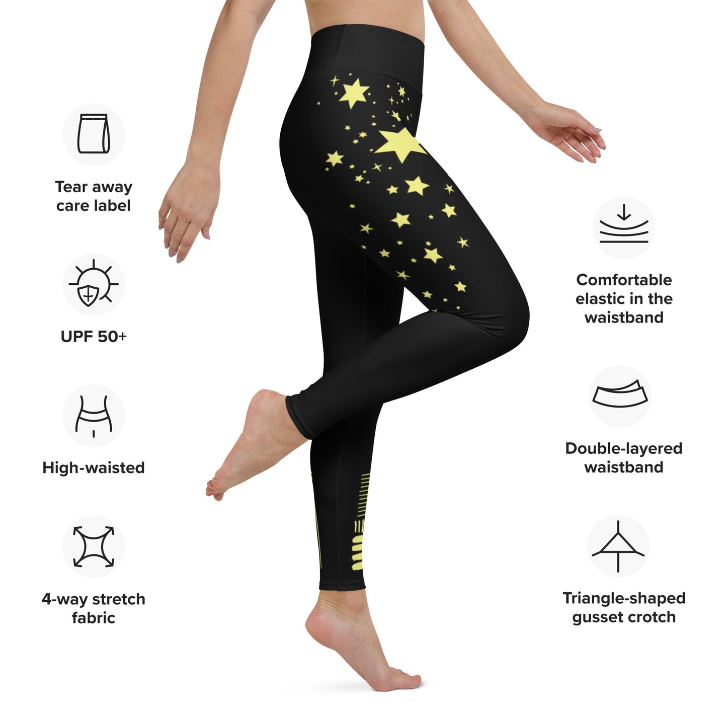 Stars and Stripes Yoga Leggings