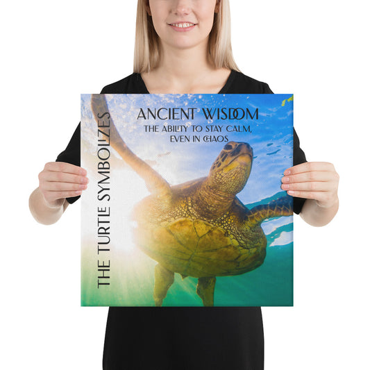 Turtle Wall Art Canvas