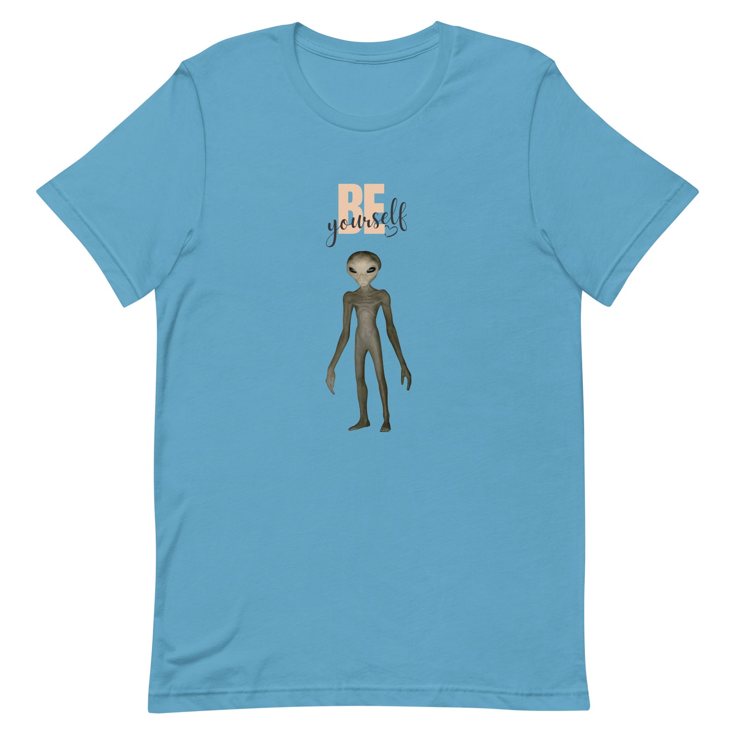 "Be Yourself" Alien Unisex t-shirt