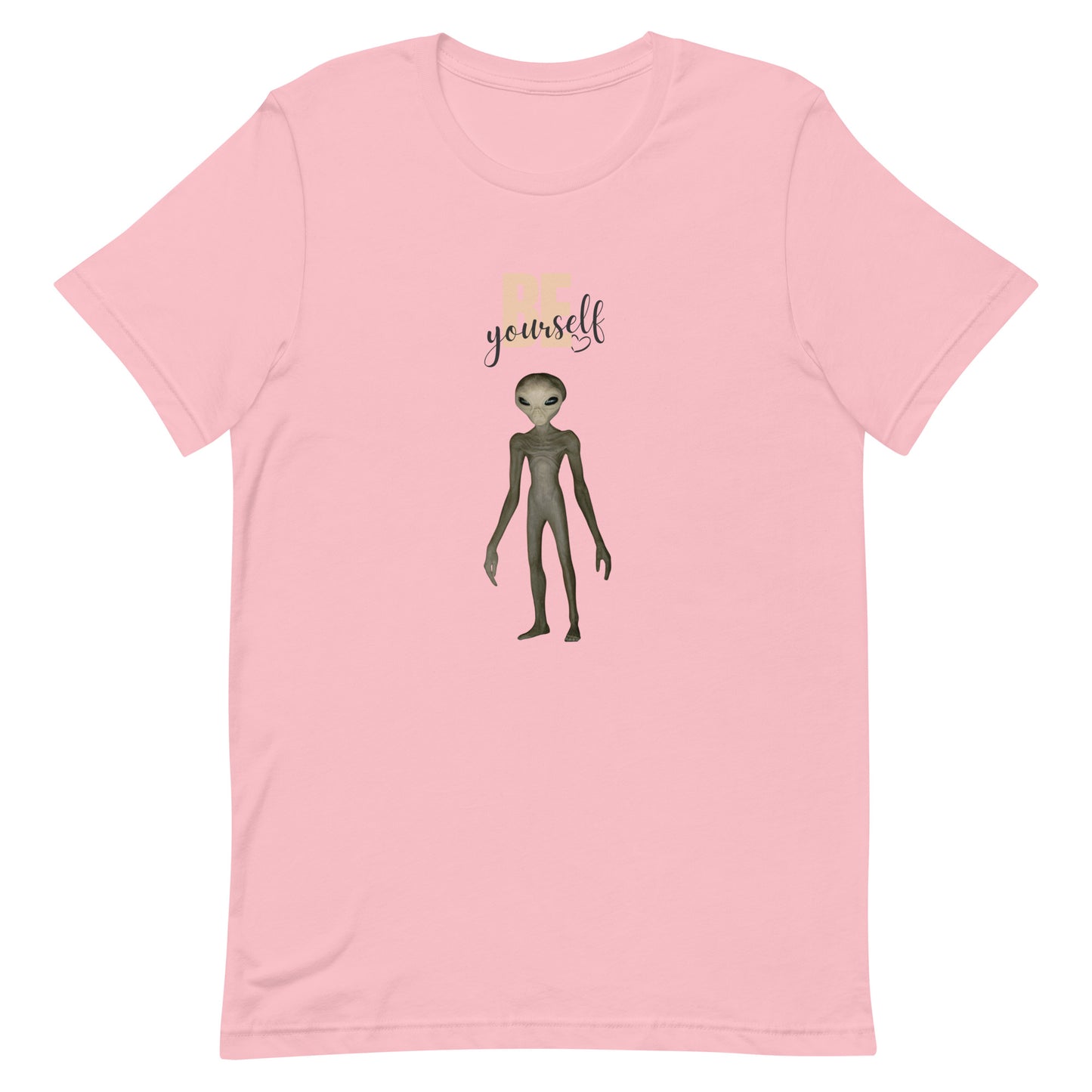 "Be Yourself" Alien Unisex t-shirt